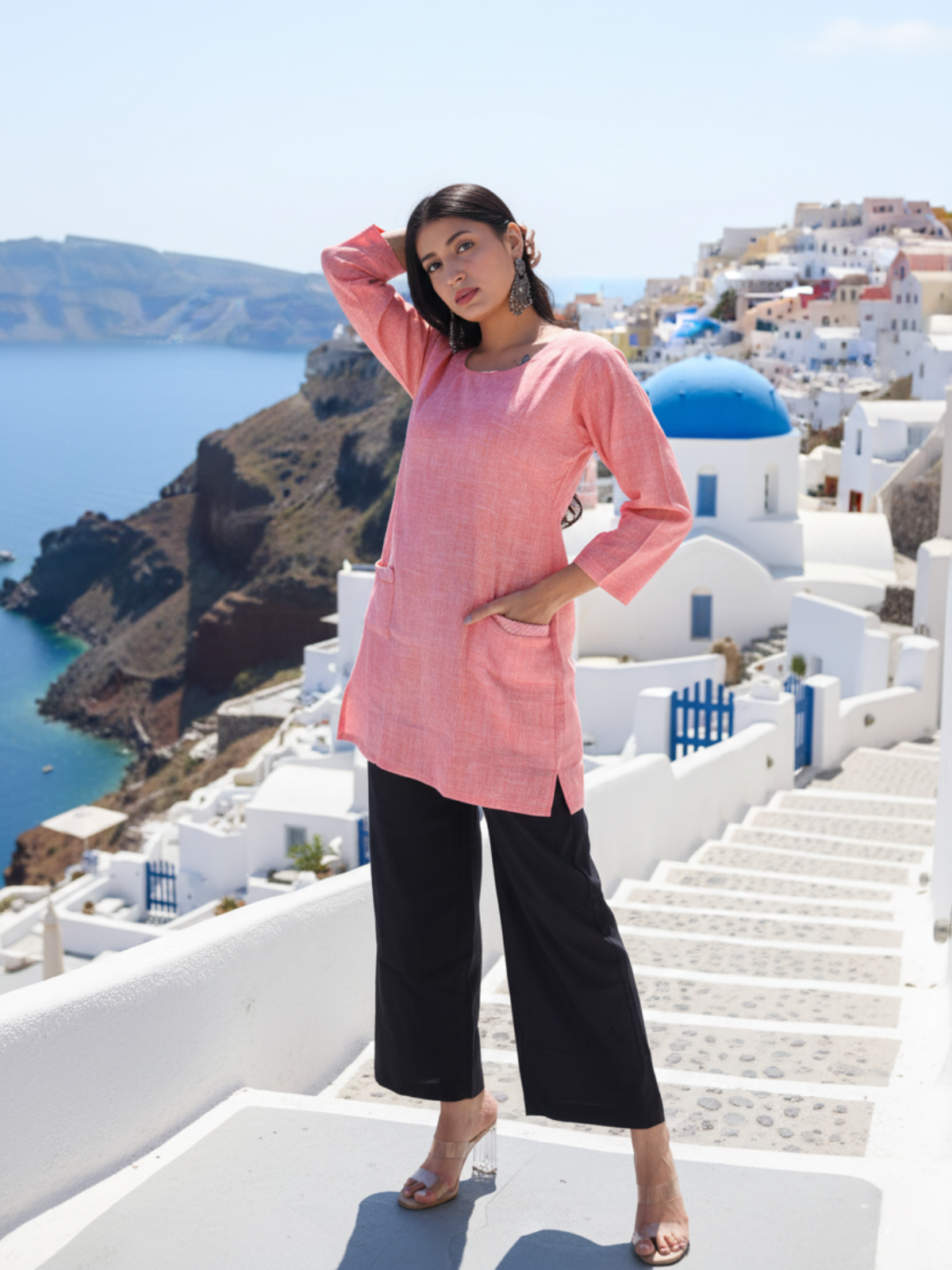 The Ultimate Black Comfort Bottoms | Pure Cotton & Elastic Waist