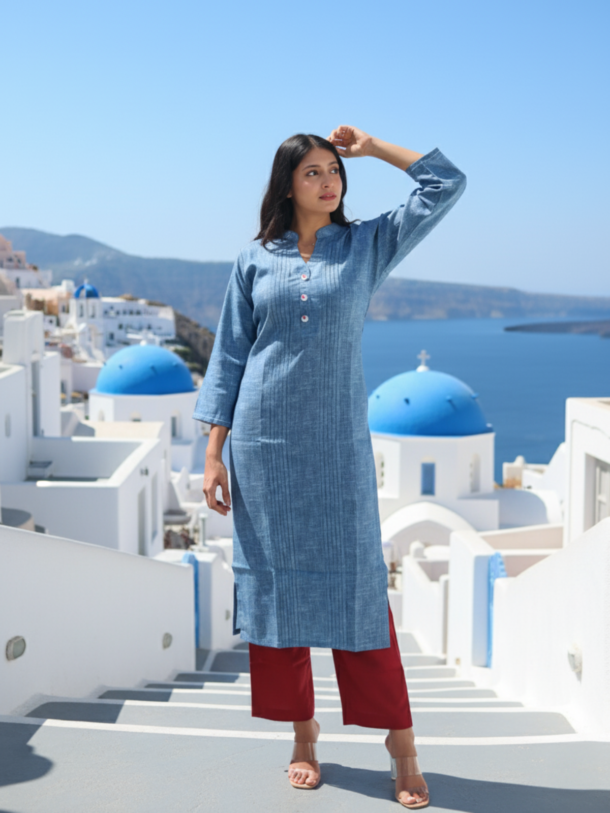 Cotton Flex Jaipur Women Long Kurti