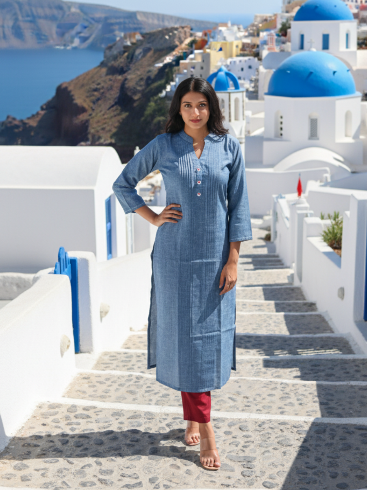 Cotton Flex Jaipur Women Long Kurti