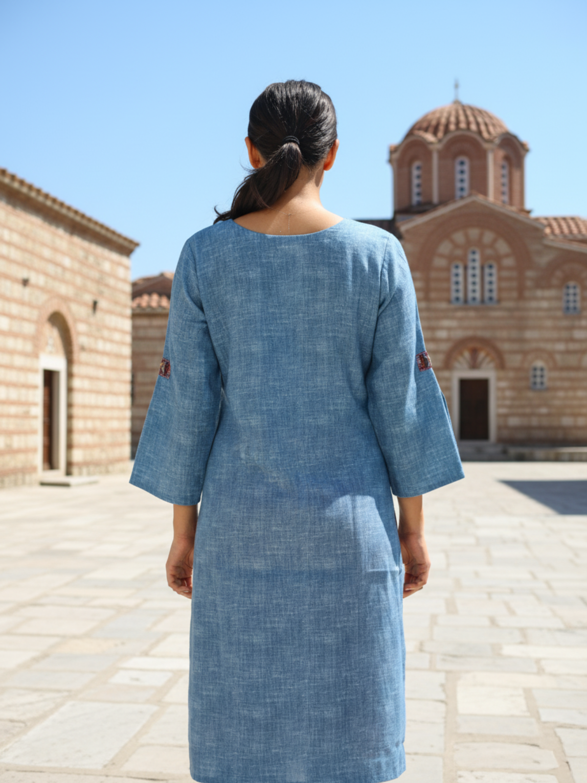 Linen Flex Long Kurti for Women