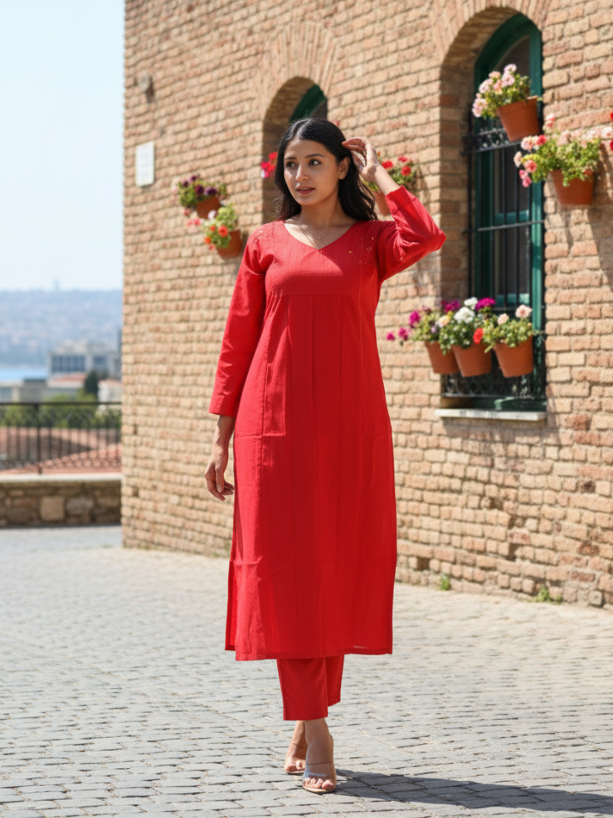 Jaipur Women Long Kurti - Blue